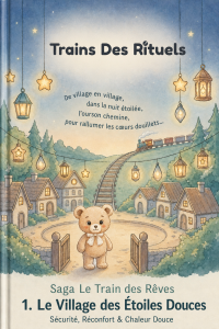 couverture du lire 1 Le village des étoiles douces accompagne vers la sécurité, le réconfort et les moments chaleureux