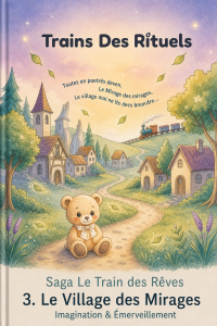 couverture du livre 3 le village des mirages (accompagne vers l'imagination et l'émerveillement)